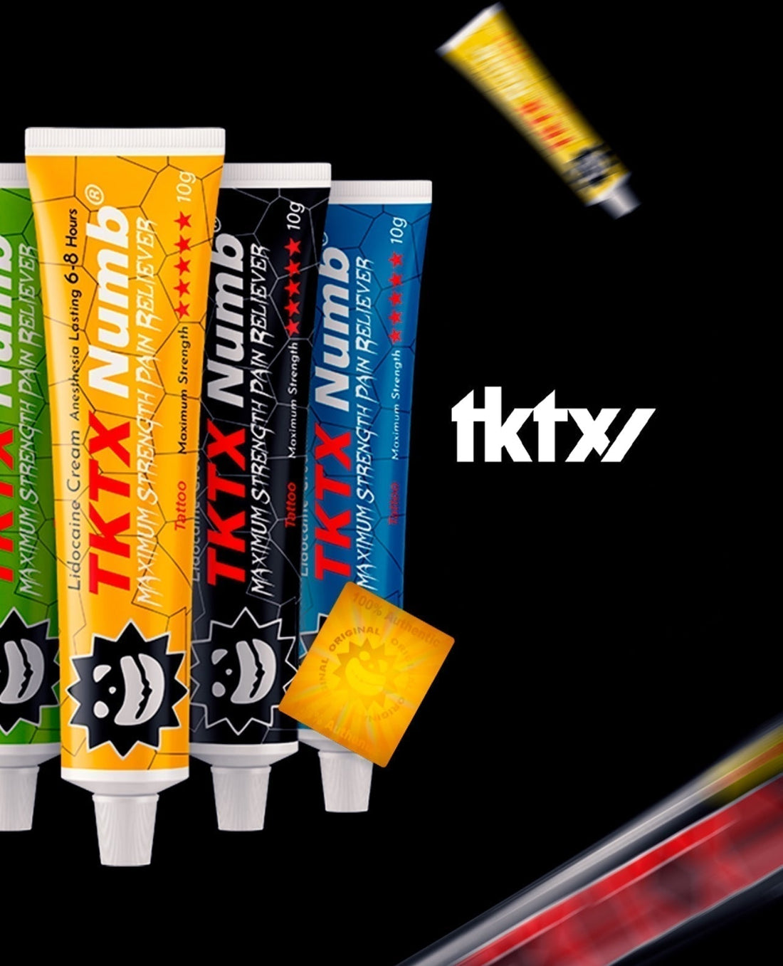 TKTX Gold vs TKTX Neagră: care este cea mai bună cremă?
