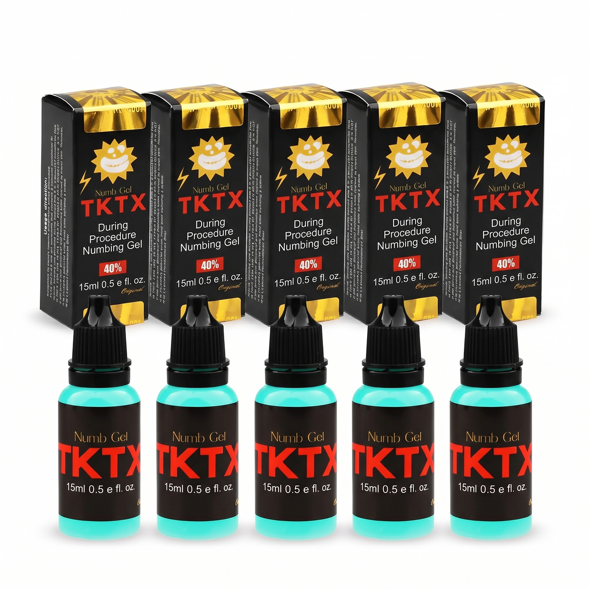 PACHET 5 - TKTX GEL 15ml