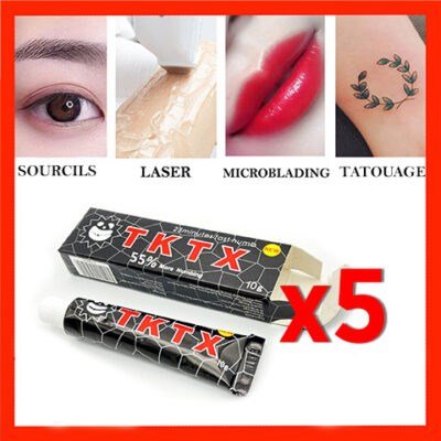 ✅ Pachet 5 CREME ANESTEZICE NEGRE🤩 - Ofertă limitată